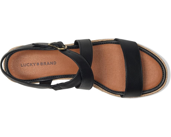 Сандалии Trianna от Lucky Brand с перекрещивающимися кожаными ремешками