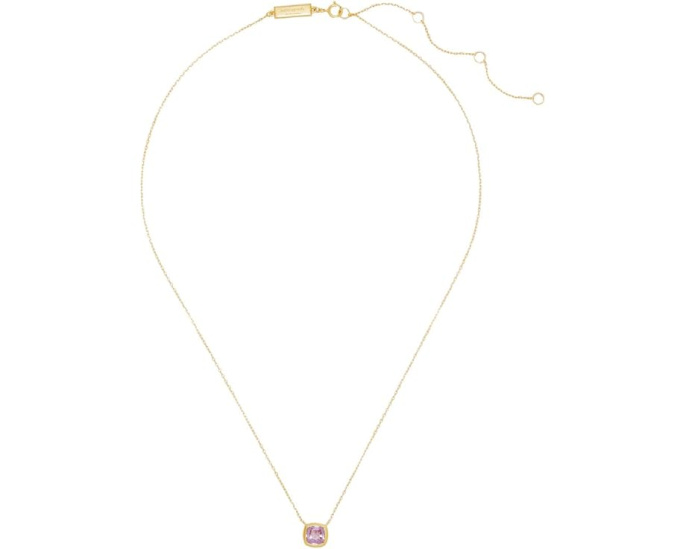 Подвеска Time To Shine Gem с круглым кубическим цирконием от Kate Spade