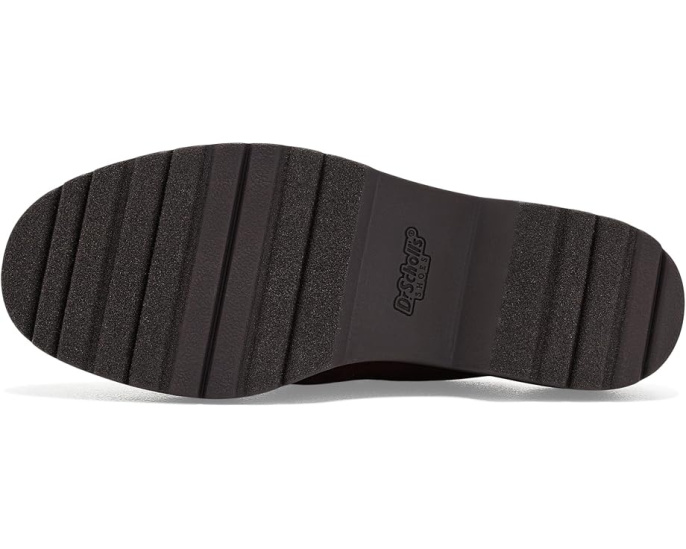 Dr. Scholl's мюли Bring It Clog на платформе черные