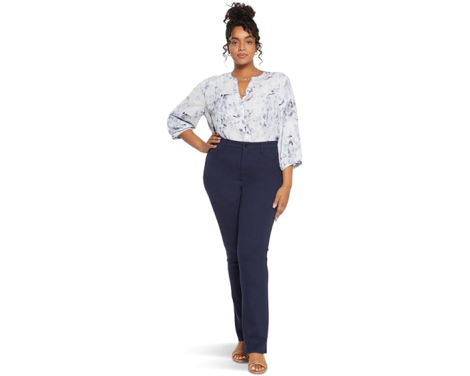 Брюки NYDJ Plus Size Marilyn прямого кроя