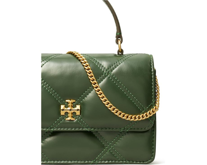 Сумка Kira Diamond Quilt Mini с цепочкой Tory Burch