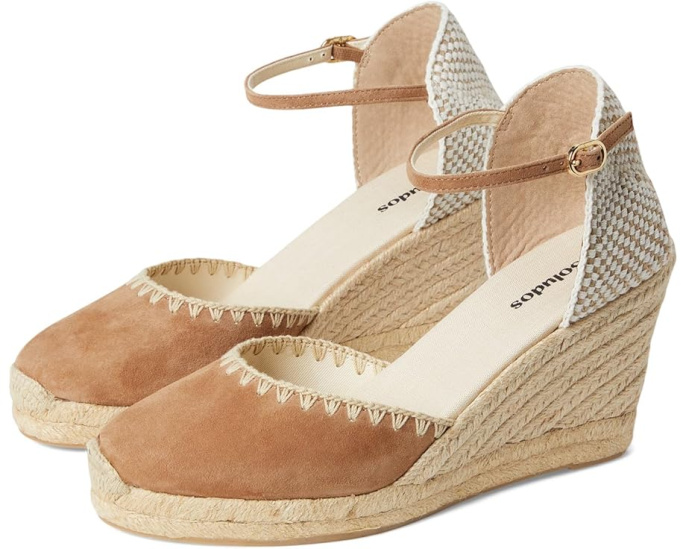 Эспадрильи Soludos Marseille Wedge на платформе с ремешком