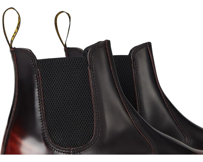 Кожаные челси Dr. Martens 2976 Quad с эффектом потертости и подошвой Quad