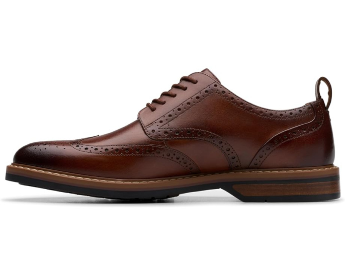 Clarks Aldwin Limit с кожаным верхом и сетчатой подкладкой