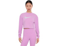 Топ Nike Pro Dri-FIT с круглым вырезом и длинным рукавом из французского трикотажа