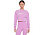 Топ Nike Pro Dri-FIT с круглым вырезом и длинным рукавом из французского трикотажа