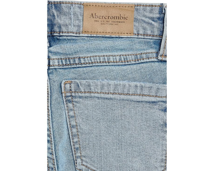 Джинсы abercrombie kids Destroyed High-Rise Wide Leg для подростков