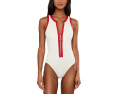 Цельнокроеный купальник Bandwave Zip Front Seafolly