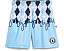 Шорты Flow Society Drip Blue Argyle для детей