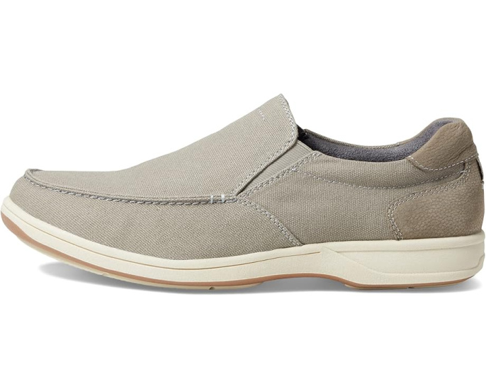 Мокасины Florsheim Lakeside Canvas с круглым носком на текстильной подошве