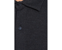Herringbone Long Sleeve Button-Down