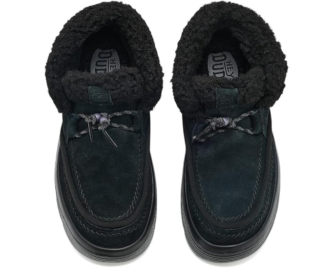 Hey Dude ботинки Austin Edge Lounge Suede из замши с платформой