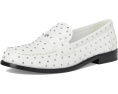 Лоферы Tory Burch Classic Stud с металлическими шипами облачно серебристые