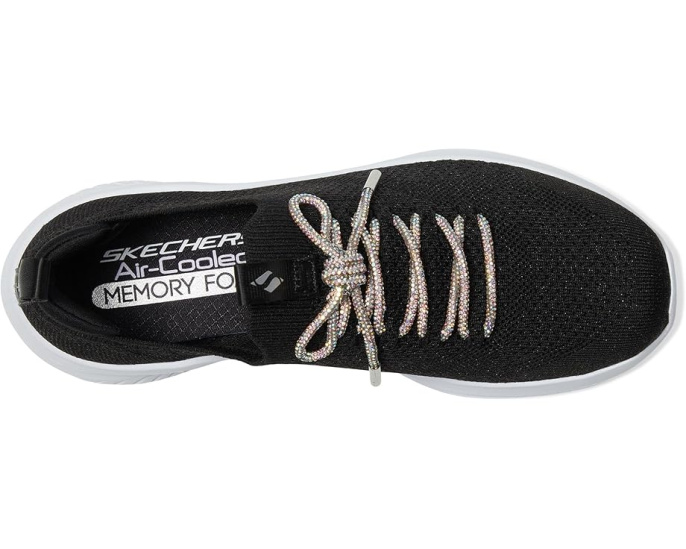 Кроссовки Skechers Ultra Flex 3.0 Blinged Out для детей с блестящими шнурками