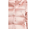 Утепленная куртка с капюшоном Metallic Down Hooded Long Jacket Polo Ralph Lauren
