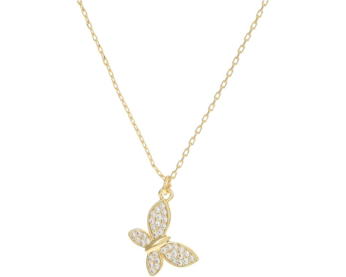 Кулон Pave Butterfly с фианитами в виде бабочки от Kate Spade New York