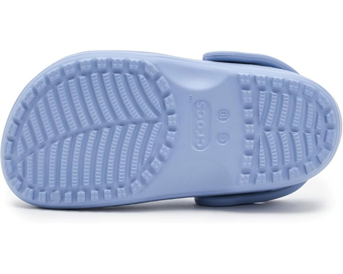 Детские кроксы Crocs Classic с цветочным ажурным дизайном для малышей