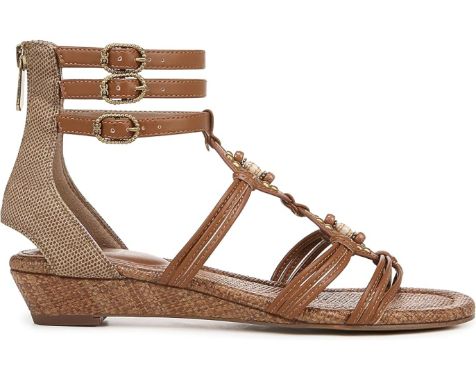 Босоножки Sam Edelman Danica на низком танкеточном каблуке