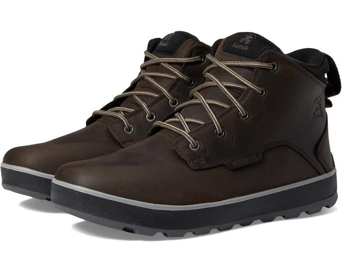 Ботинки Kamik Spencer Mid с мембраной DriDefense и технологией Vibram Arctic Grip