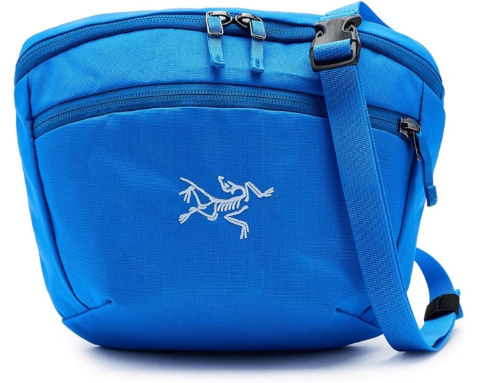 Поясная сумка Arc'teryx Mantis 2 с вентилируемой спинкой и карманом для телефона