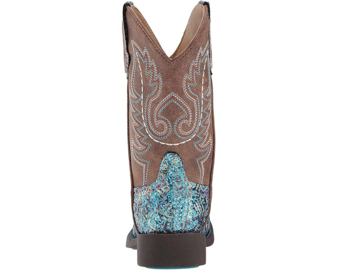 Сапоги Roper Kids Glitter Aztec с квадратным носком и блестками
