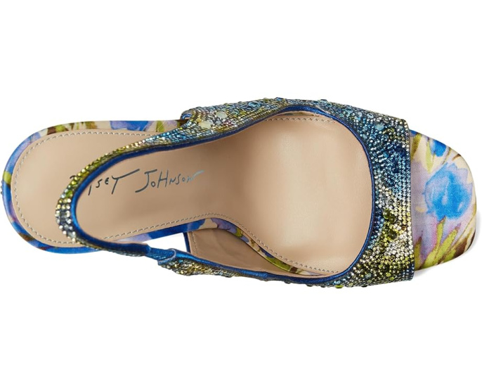 Босоножки Blue by Betsey Johnson Mina на каблуке со стразами
