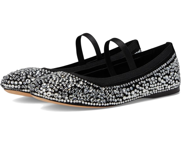 Балетки Mary Jane Violette от Kate Spade New York с ремешком и стразами