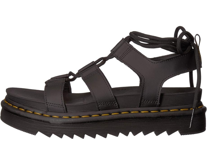 Кожаные сандалии-гладиаторы Dr. Martens Nartilla на платформе