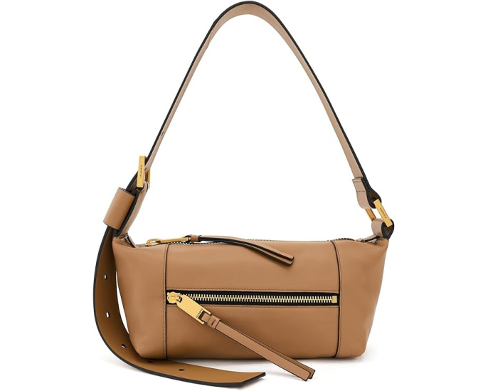 Мини-сумка через плечо Vega из кожи с молнией AllSaints