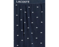Пижамные брюки Lacoste из хлопка с принтом