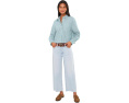 Укороченная рубашка Easy от Madewell в расслабленном стиле