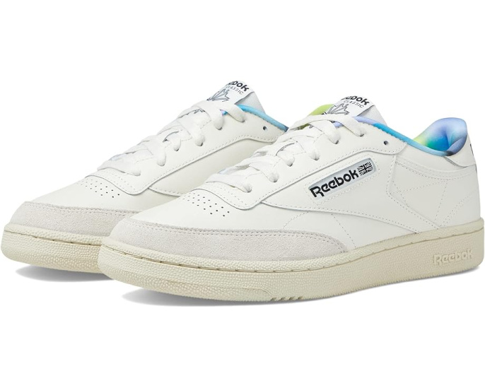 Кроссовки Reebok Lifestyle Club C 85 с тисненым кожаным верхом