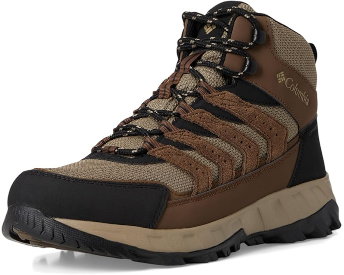 Трекинговые ботинки Columbia Strata Trail Mid Waterproof с амортизацией Techlite и Omni Grip