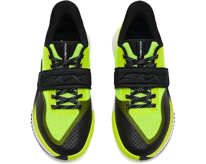 Кроссовки SKECHERS Viper Court Elite 2.0 с эластичными шнурками и липучкой