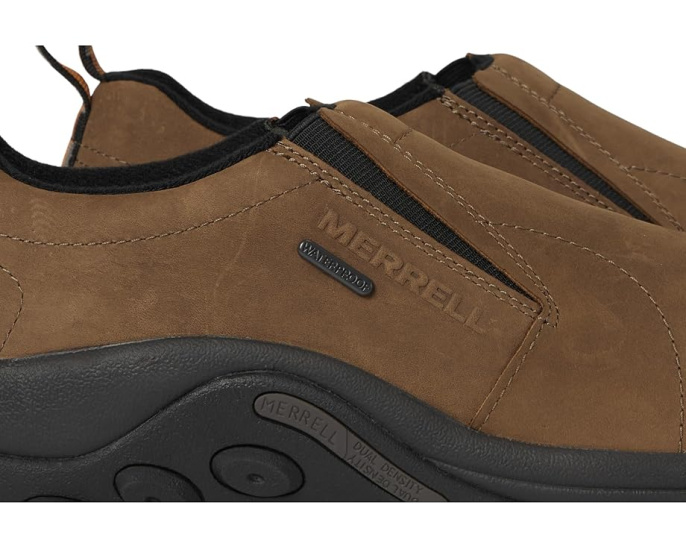 Непромокаемые треккинговые туфли Merrell Jungle Moc из нубука с мембраной
