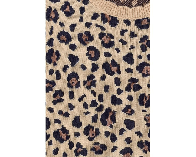 Animal Print Sweater (Toddler/Little Kid/Big Kid)