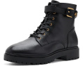 Allyson Calfskin Logo-Keeper Booties