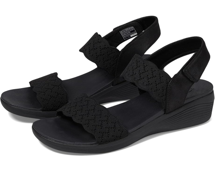 Сандалии Skechers Arya On The Rise с вязаным верхом и стелькой Luxe Foam