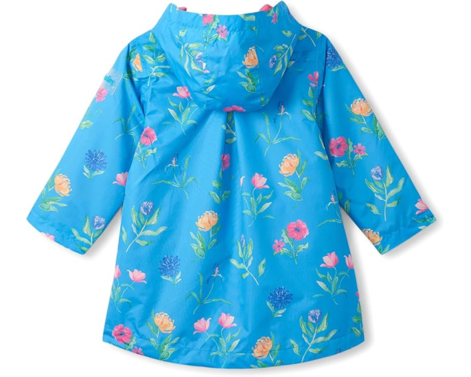 Куртка Hatley Kids Hyper Real Floral расклешенная с капюшоном