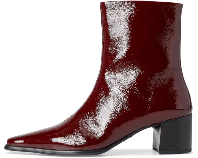 Ботильоны Vagabond Shoemakers Giselle из лаковой кожи на квадратном каблуке
