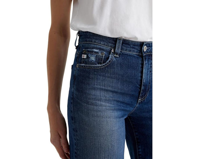 Джинсы Saige Mid Rise Wide Leg AG Jeans