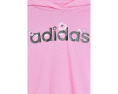 Толстовка с капюшоном и леггинсы Adidas с цветочным принтом для малышей