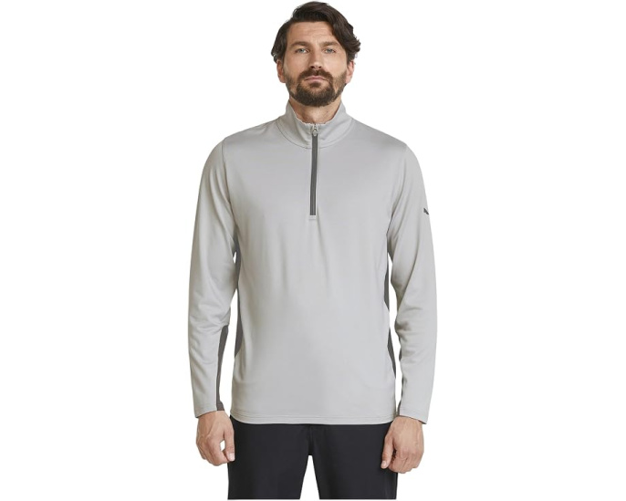 Свитшот Puma Golf Gamer 1/4 Zip с воротником и молнией