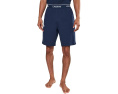 Straight Fit Fleece Pajama Shorts