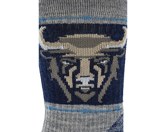 Носки Smartwool Hike Light Cushion Bison Crew с легкой амортизацией