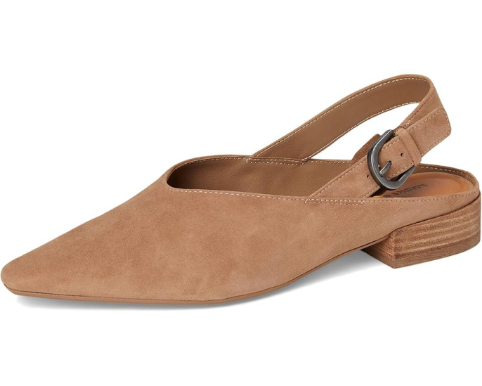 Сандалии Brigeet Slingback Mule с заостренным носком и регулируемым ремешком