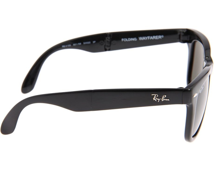Ray Ban RB4105 Folding Wayfarer Polarized 50 Medium