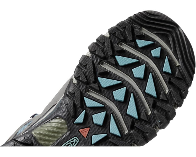 KEEN Targhee III Mid Waterproof треккинговые ботинки Magnet Atlantic Blue