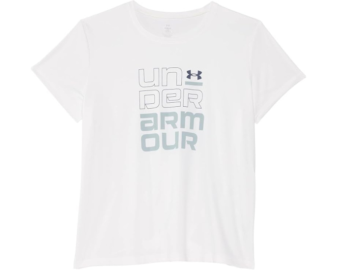Футболка Under Armour Tech Split Wordmark с коротким рукавом для детей