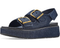 Сандалии FitFlop Gen FF Max Buckle с задним ремешком из денима